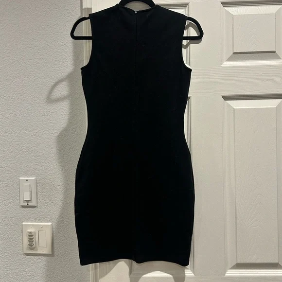Needle & Thread Black Dress with Silver Embellishments S - Picture 4 of 6
